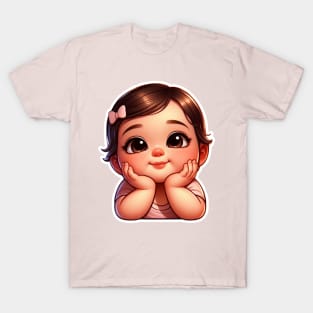 Cute Little Baby Girl T-Shirt